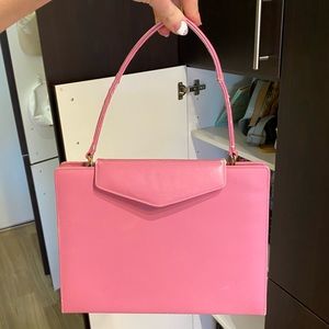 Vintage pink shoulder bag